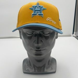 NEW ERA 59FIFTY JAE TIPS FOREVER HOUSTON ASTROS 45TH ANNIVERSARY PATCH  7 1/2